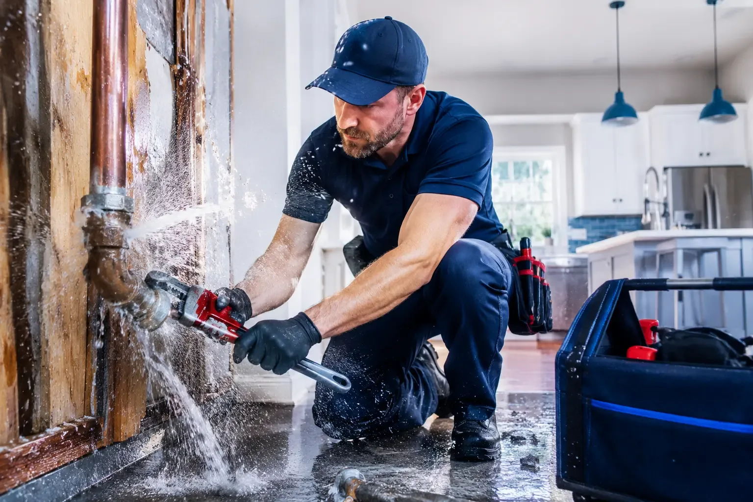 Local emergency pipe repair professionals in Alverda, PA